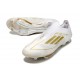 adidas F50+ Sans Lacets FG Day Spark - Blanc Doré Blanc