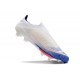 adidas F50+ Sans Lacets FG Advancement - Blanc Rouge Bleu