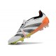 adidas Predator Tongue Elite FG Blanc Noir Orange