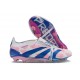 Chaussure adidas Predator FT Elite FG Blanc Ftwr Bleu Solaire Rose Solaire