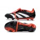 Chaussure adidas Predator FT Elite FG Noir Blanc Rouge Solaire