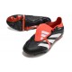 Chaussure adidas Predator FT Elite FG Noir Blanc Rouge Solaire