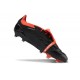 Chaussure adidas Predator FT Elite FG Noir Blanc Rouge Solaire