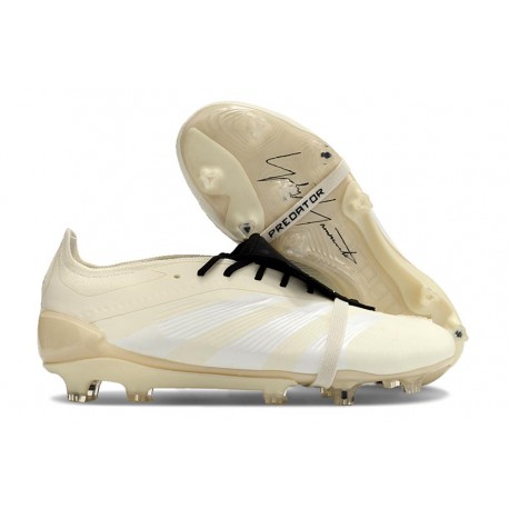 Chaussure adidas Predator FT Elite FG Beige Noir