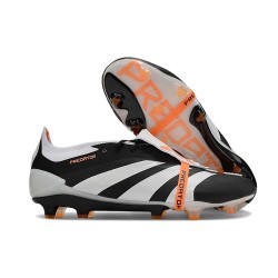 Chaussure adidas Predator FT Elite FG Noir Blanc Orange