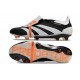 Chaussure adidas Predator FT Elite FG Noir Blanc Orange