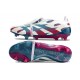 Chaussure adidas Predator FT Elite FG Blanc Bleu Rouge