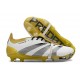 Chaussure adidas Predator FT Elite FG Blanc Or Argent