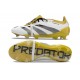 Chaussure adidas Predator FT Elite FG Blanc Or Argent