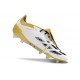 Chaussure adidas Predator FT Elite FG Blanc Or Argent