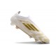 Chaussure adidas F50 Elite Laceless FG Day Spark - Blanc Doré