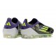 adidas F50 Elite Laceless FG Fast Reborn - Violet Blanc Lucid Lemon