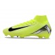 Chaussure Nike Mercurial Superfly 10 Elite FG Volt Noir Argent