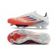 Chaussures adidas F50+ Elite FG Advancement - Blanc Rouge Bleu