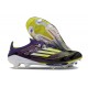 Chaussures adidas F50+ Elite FG Fast Reborn - Violet Blanc Lucid Lemon