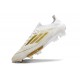 Chaussures adidas F50+ Elite FG Day Spark - Blanc Doré