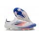 Chaussures adidas F50+ Elite FG Advancement - Blanc Bleu Rouge 