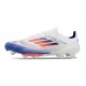 Chaussures adidas F50+ Elite FG Advancement - Blanc Bleu Rouge 