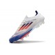 Chaussures adidas F50+ Elite FG Advancement - Blanc Bleu Rouge 