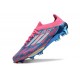 Chaussures adidas F50+ Elite FG Bleu Solaire Blanc Ftwr Rose