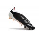 adidas Predator Elite Laceless FG Noir Blanc Orange