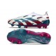 adidas Predator Elite Laceless FG Blanc Bleu Rouge