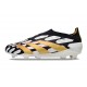 adidas Predator Elite Laceless FG Noir Blanc Or