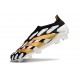 adidas Predator Elite Laceless FG Noir Blanc Or