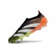 adidas Predator Elite Laceless FG Noir Blanc Vert Orange