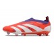 adidas Predator Elite Laceless FG Rouge Blanc