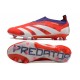 adidas Predator Elite Laceless FG Rouge Blanc