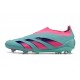 adidas Predator Elite Laceless FG Bleu Rose