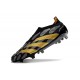 adidas Predator Elite Laceless FG Noir Or