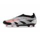 adidas Predator Elite Laceless FG Argent Noir Orange