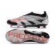 adidas Predator Elite Laceless FG Argent Noir Orange