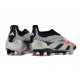 adidas Predator Elite Laceless FG Argent Noir Orange