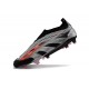 adidas Predator Elite Laceless FG Argent Noir Orange