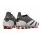 adidas Predator Elite Laceless FG Noir Blanc