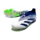 adidas Predator Elite Laceless FG Bleu Blanc Vert