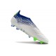 adidas Predator Elite Laceless FG Bleu Blanc Vert