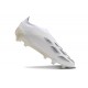 adidas Predator Elite Laceless FG Blanc Or