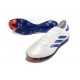 adidas Copa Pure 2 Elite + FG Blanc Ftwr Bleu Lucide Rouge Solaire