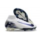 Chaussure Nike Mercurial Superfly 10 Elite FG Blanc Bleu