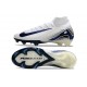 Chaussure Nike Mercurial Superfly 10 Elite FG Blanc Bleu