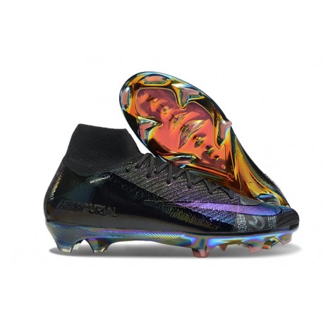 Chaussure Nike Mercurial Superfly 10 Elite FG Noir Violet