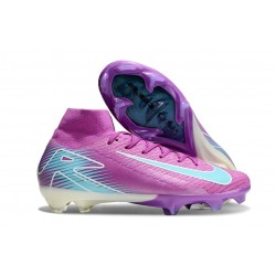 Chaussure Nike Mercurial Superfly 10 Elite FG Violet Bleu