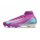 Chaussure Nike Mercurial Superfly 10 Elite FG Violet Bleu