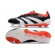 Chaussure adidas Predator Elite FG Noir Blanc Rouge