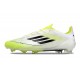 adidas Crampons F50 Elite FG Blanc Noir Volt