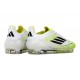 adidas Crampons F50 Elite FG Blanc Noir Volt